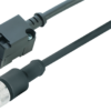 M12-A Einbaustecker
