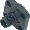 M12-A Flanschstecker