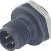 M12-B Flanschstecker