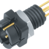 Snap-In IP40 Flanschstecker