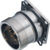 M23 Flanschstecker