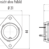 Bajonett Flanschdose – Bild 3