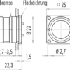 M23 Flanschstecker – Bild 3