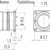 M23 Flanschdose – Bild 3