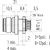 Snap-In IP67 Flanschdose – Bild 3
