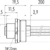 M12-S Flanschstecker – Bild 3