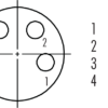 M8 Kabeldose – Bild 2