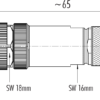 M12-B Kabeldose – Bild 3