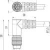 M9 IP67 Winkelstecker – Bild 3