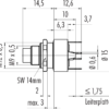 M9 IP67 Flanschstecker – Bild 3