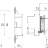 M12-A Einbaustecker – Bild 2