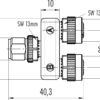 M12-A Zweifachverteiler – Bild 3