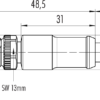 M12-S Kabelstecker – Bild 2
