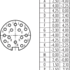 M16 IP40 Kabeldose – Bild 2